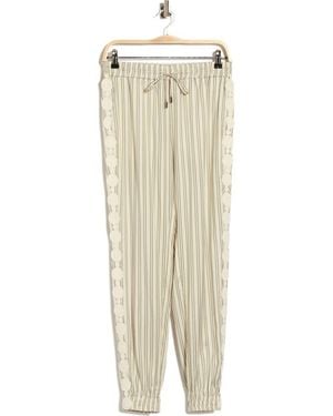 Longchamp Striped Tapered Pants - Natural