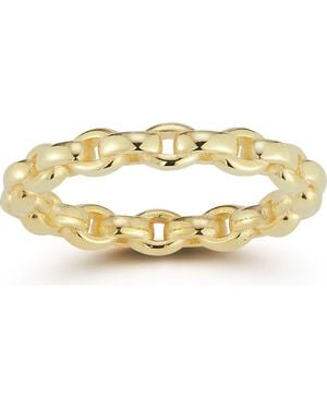 Chloe and Madison Link Ring - Metallic