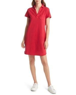Frank & Eileen Lauren Polo Dress - Red