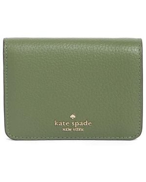 Kate Spade Lena Small Bifold Wallet - Green