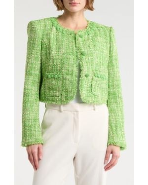 Cinq À Sept Lucie Bouclé Audette Jacket - Green