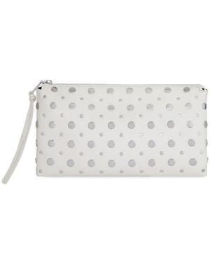 Rebecca Minkoff Ayla Studded Clutch - White
