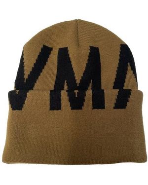 HVMAN Logo Knit Beanie - Green