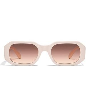 Quay Hyped Up 53Mm Gradient Square Sunglasses - Pink