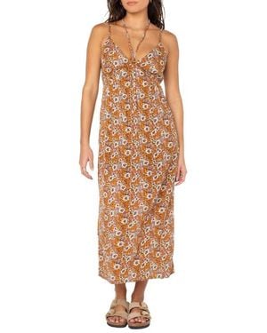 Roxy Sunshine Crush Midi Sundress - Multicolor
