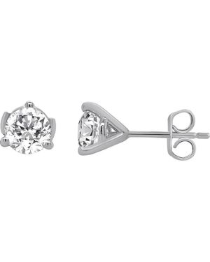 Badgley Mischka Lab-Created Diamond Stud Earrings - Metallic