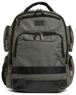 Original Penguin Luca Zip Pocket Backpack - Black