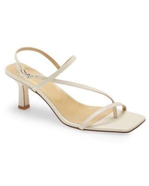 Aeyde Elise Slingback Sandal - Natural