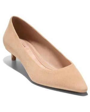 Cole Haan The Go-To Jocelyn Pointed Toe Pump - Natural