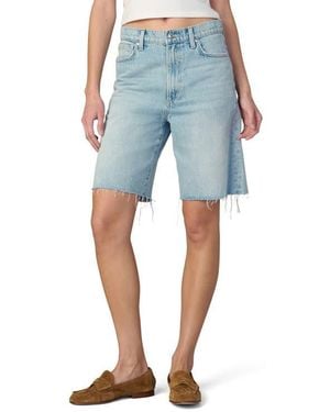 Joe's Jeans The Ryan Low Slung Cutoff Bermuda Denim Shorts - Blue