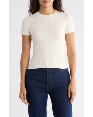 Leith Compact Sweater Tee - Blue