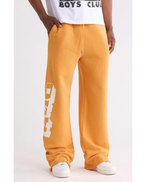 DIET STARTS MONDAY Star Drawstring Sweatpants - Orange