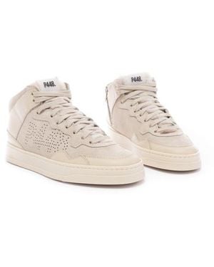 P448 Balihir Mid Top Sneaker - Natural
