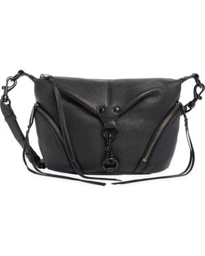 Rebecca Minkoff Small Julian Crossbody Bag - Black