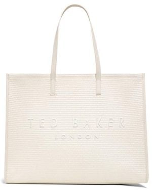 Ted Baker Palmer Tote - Natural