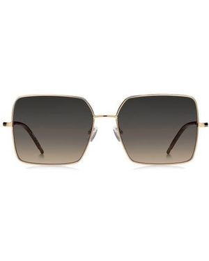 BOSS 57Mm Square Sunglasses - Multicolor