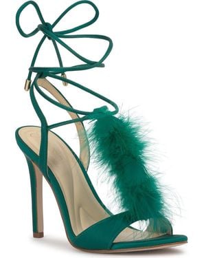 Jessica Simpson Jenzin Ankle Wrap Sandal - Green