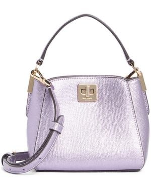 Kate Spade Phoebe Metallic Shoulder Bag - Purple