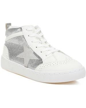 LONDON RAG Sonic Star High Top Sneaker - White