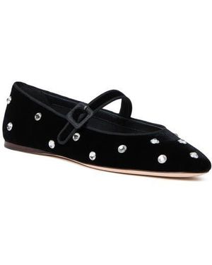 Loeffler Randall Ginger Mary Jane Flat - Black