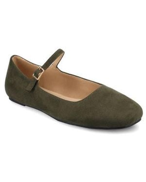 Journee Collection Carrie Mary Jane Flat - Multicolor