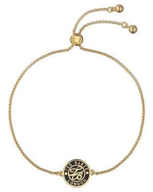 Ted Baker Monelle Monogram Button Pendant Bracelet - Metallic