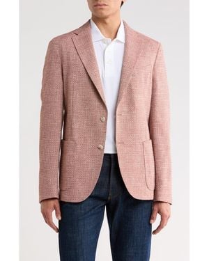 BOSS Hanry Cotton & Wool Blend Sport Coat - Orange
