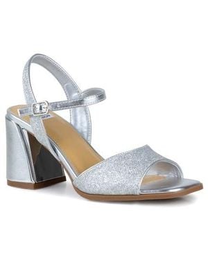 Ninety Union Sophianr Quarter Strap Sandal - White