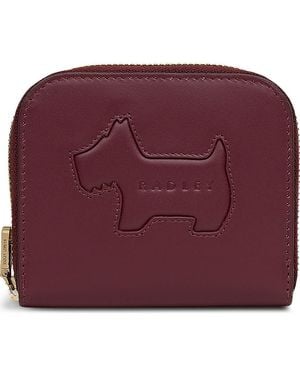 Radley Hadley Lane Small Zip Wallet - Purple