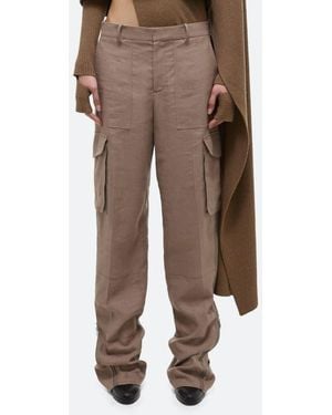 Helmut Lang Arch Cargo Carpenter Pants - Brown