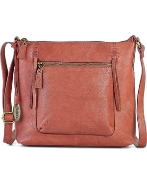 Børn Roslyn Leather Crossbody Bag - Red