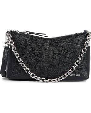 Calvin Klein Zoe Chain Mini Crossbody Bag - Black