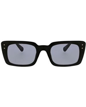 BCBGeneration Retro 52Mm Rectangle Sunglasses - Black