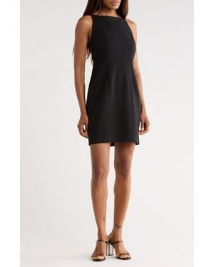 Diane von Furstenberg Spencer Sleeveless Minidress - Black