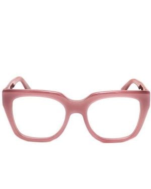 Retrosuperfuture 50Mm Rectangular Reading Glasses - Pink