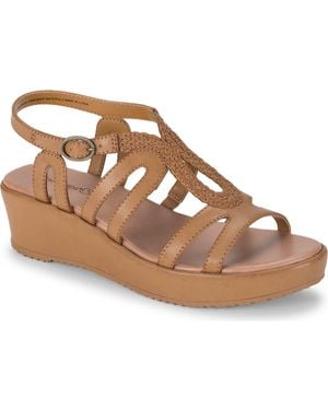 BareTraps Wilma Wedge Sandal - Brown