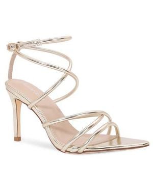 BERNESS Strappy Stiletto Sandal - White