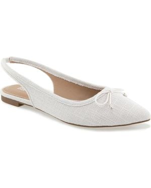 Esprit Petria Slingback Flat - White