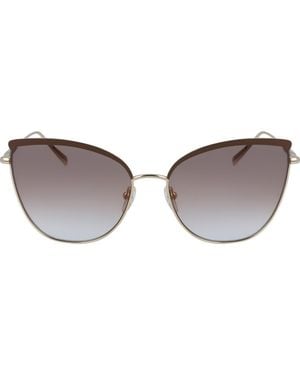 Longchamp Roseau 60Mm Gradient Butterfly Sunglasses - Brown