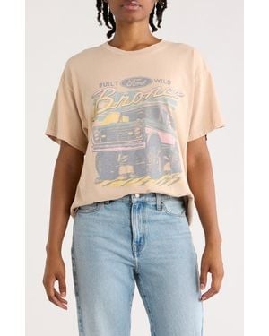 Merch Traffic Ford Bronco Graphic T-Shirt - Blue