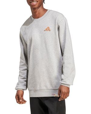 adidas Graphic Hike Sweatshirt - Gray