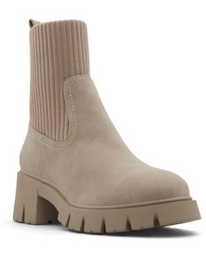 Call It Spring Ashanti Lugged Bootie - Brown