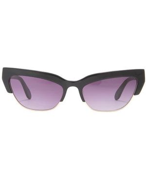 BCBGMAXAZRIA 56Mm Extreme Kitten Combo Sunglasses - Purple