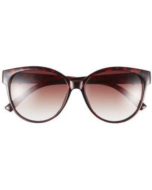 Vince Camuto 58Mm Gradient Cat Eye Sunglasses - Brown