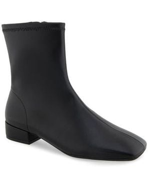 Aerosoles Nina Block Heel Bootie - Black