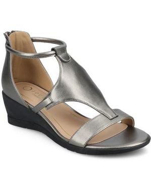 Journee Collection Journee Trayle Wedge Sandal - White