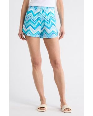 Missoni Drawstring Shorts - Blue