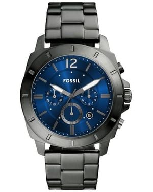 Fossil Privateer Chronograph Bracelet Watch, 45Mm - Gray