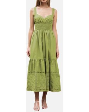 knee length dresses for ladies Faux Suede Mix Media Corset Midi Dress from Moon River exclusive at –  Urbanheer