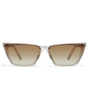 Quay Bad Habit 65Mm Cat Eye Sunglasses - Natural